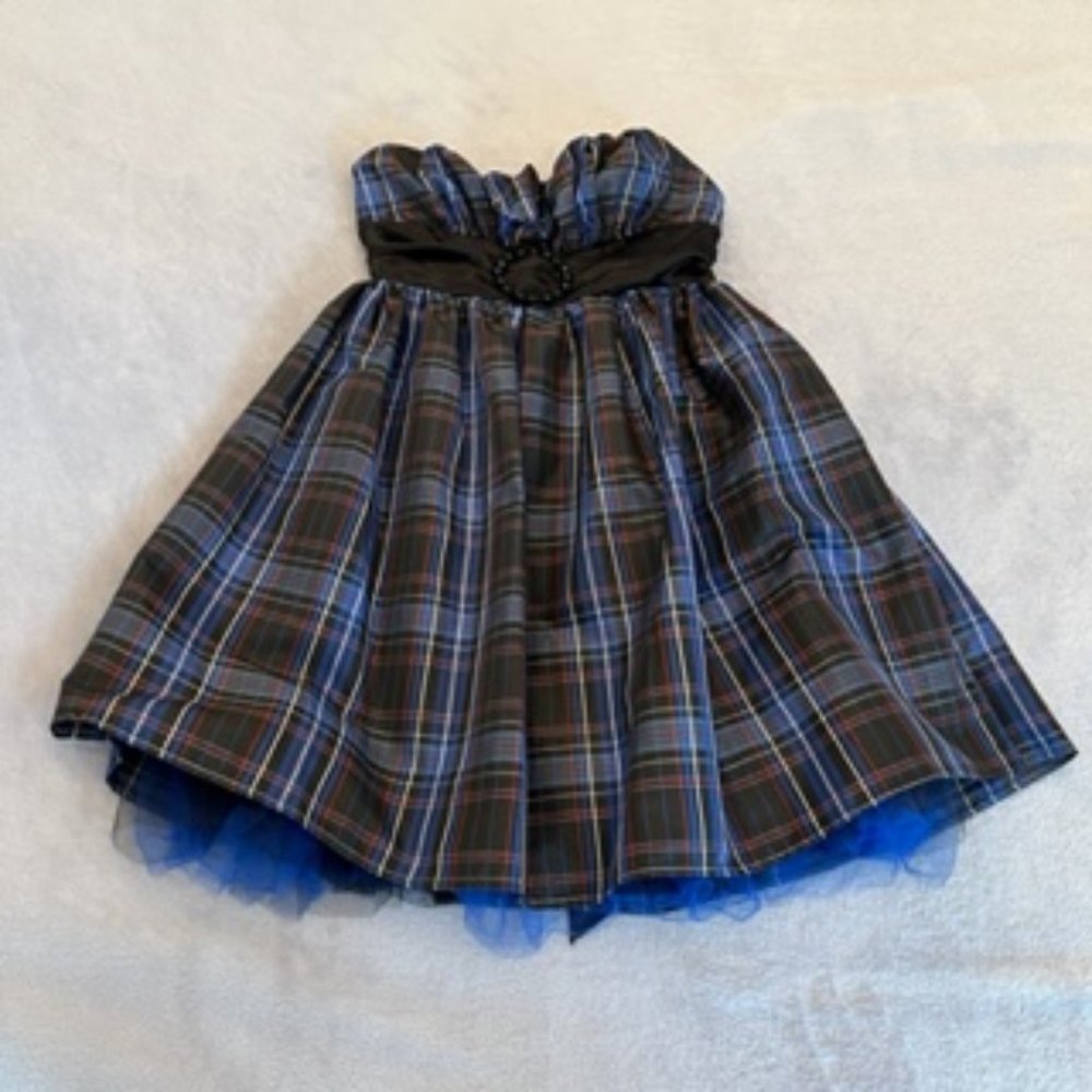 Candie's Women's Strap Less Dress 7 Junior